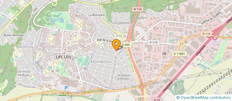 localisation de l'entreprise MADAME GAIA LAMIOT  ORSAY