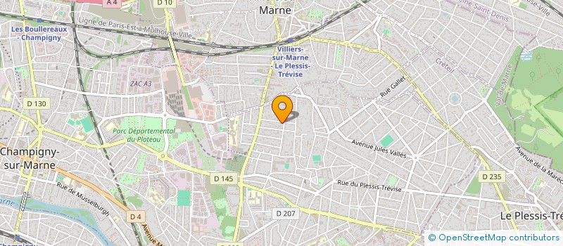 localisation de l'entreprise MADAME GAIA LOUREIRO  CHAMPIGNY-SUR-MARNE