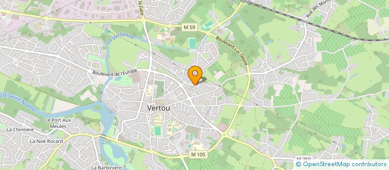 localisation de l'entreprise MADAME GAIA PAPPALARDO  VERTOU