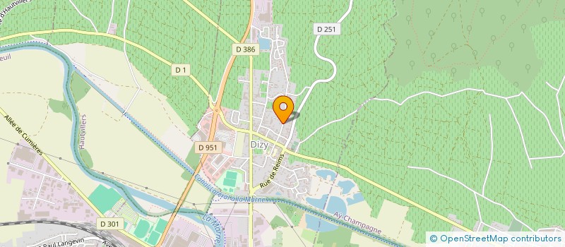 localisation de l'entreprise MADAME GAIANE WILLAEY  DIZY