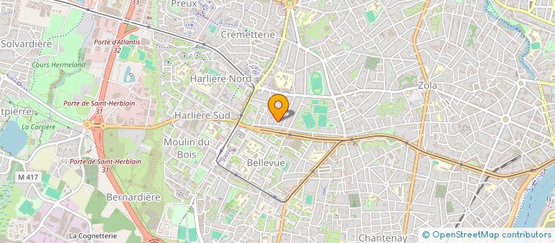localisation de l'entreprise MADAME GAID BISEAU à NANTES