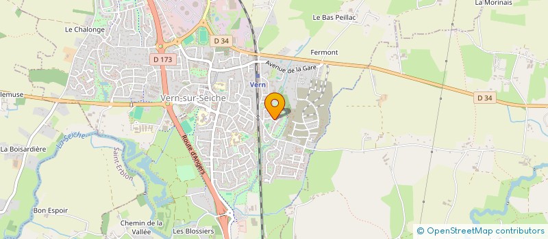 localisation de l'entreprise MADAME GAID GUILLOU à VERN-SUR-SEICHE