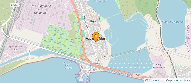 localisation de l'entreprise MADAME GAIK ARARATOVITCH ALEXANIAN  FOS-SUR-MER