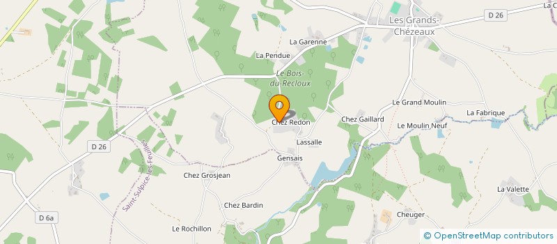 localisation de l'entreprise MADAME GAIL ALANE HASELTON à LES GRANDS-CHEZEAUX