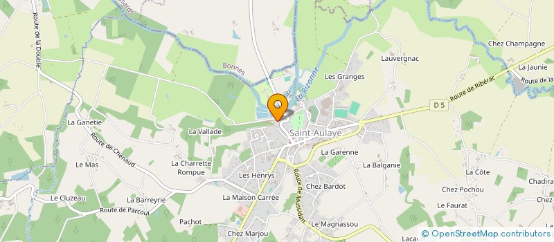 localisation de l'entreprise MADAME GAIL ORAM  SAINT AULAYE-PUYMANGOU