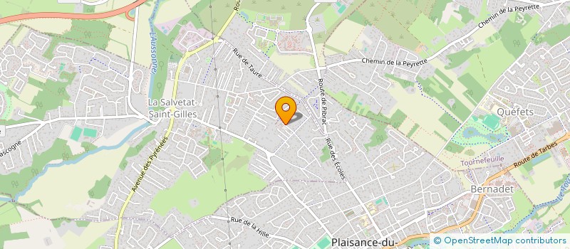 localisation de l'entreprise MADAME GAIL PRESSET  LA SALVETAT-SAINT-GILLES