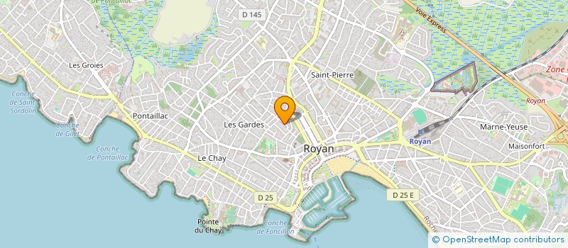 localisation de l'entreprise MADAME GAIL VALAISE-RAYNAL  ROYAN