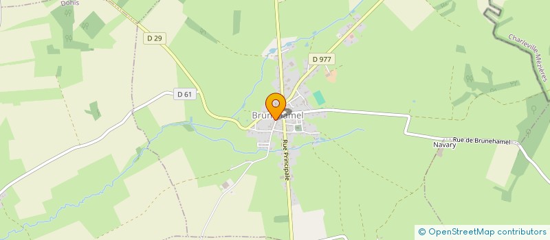 localisation de l'entreprise MADAME GAITANE MARQUIS  BRUNEHAMEL