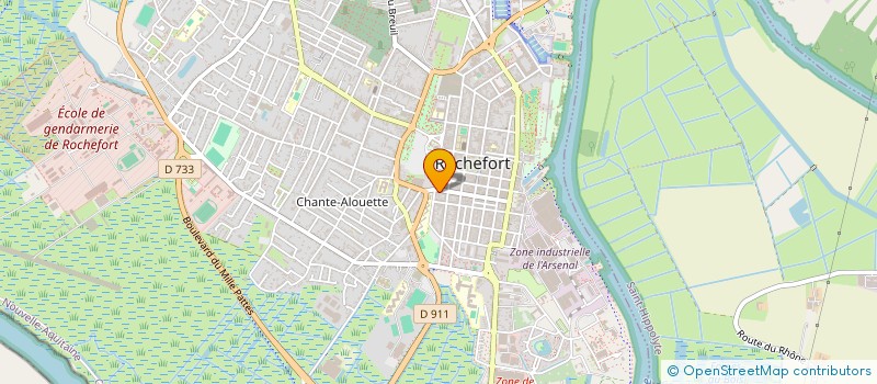 localisation de l'entreprise MADAME GALINA DUBOVA  ROCHEFORT