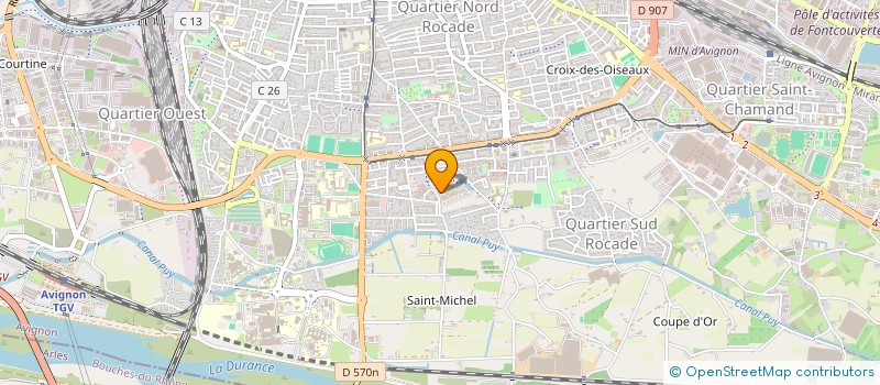 localisation de l'entreprise MADAME GALINA GRITUC  AVIGNON