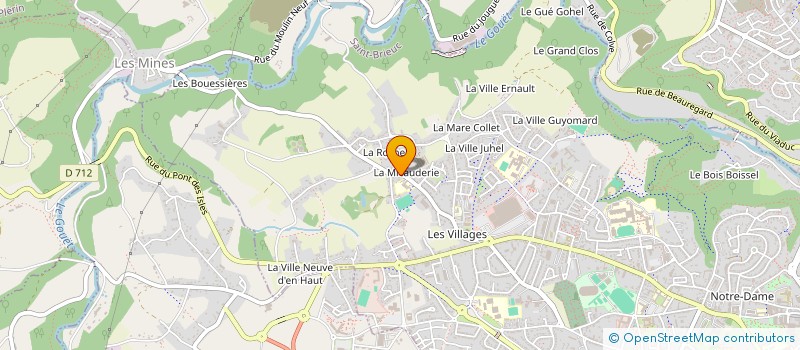 localisation de l'entreprise MADAME GALINA ILIINYKH à SAINT-BRIEUC