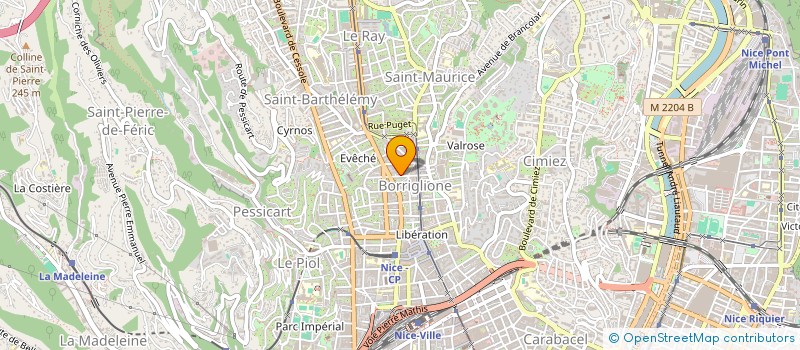 localisation de l'entreprise MADAME GALINA JOSAN à NICE