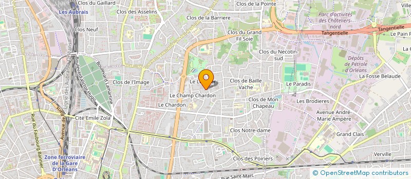localisation de l'entreprise MADAME GALINA KHOTKEVITCH à ORLEANS