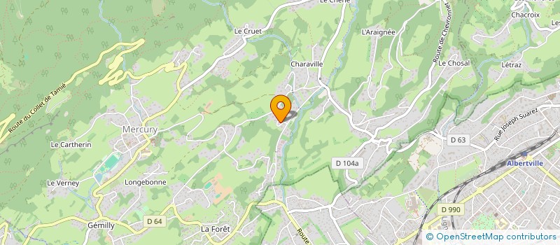 localisation de l'entreprise MADAME GALINA POLULANE  MERCURY