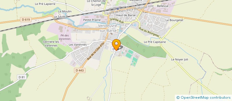 localisation de l'entreprise MADAME GALINA RASSTROGUINA à VENDEUVRE-SUR-BARSE