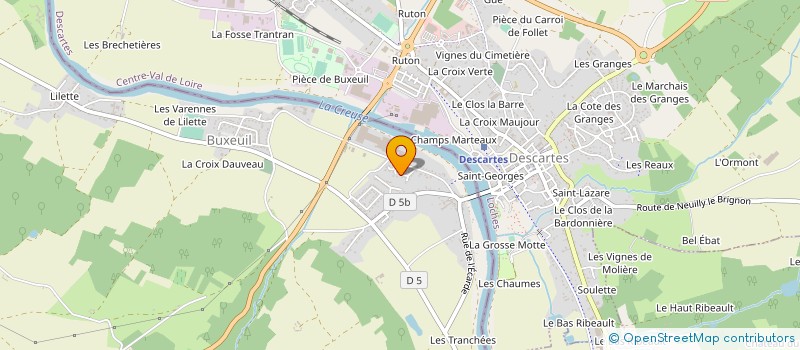 localisation de l'entreprise MADAME GALINA ZVEREVA à BUXEUIL