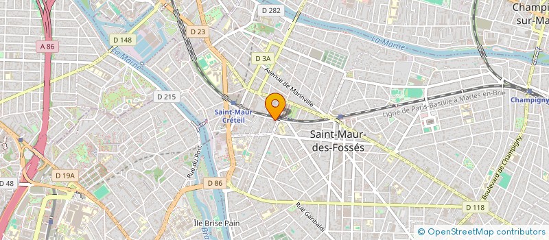 localisation de l'entreprise MADAME GALITH SAADA  SAINT-MAUR-DES-FOSSES