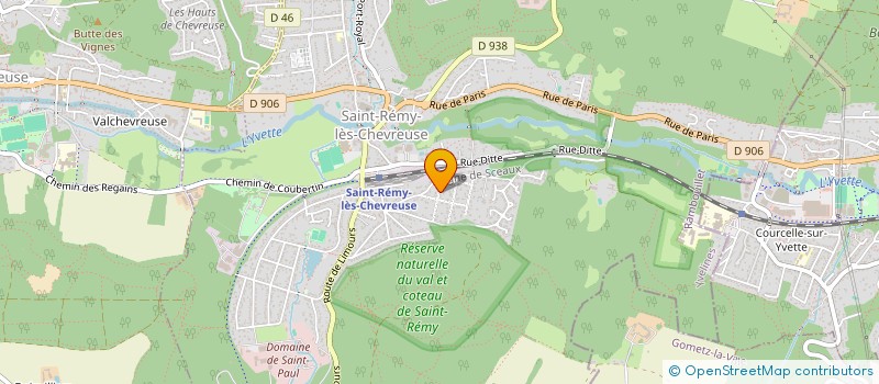 localisation de l'entreprise MADAME GALYA DOHREN à SAINT-REMY-LES-CHEVREUSE
