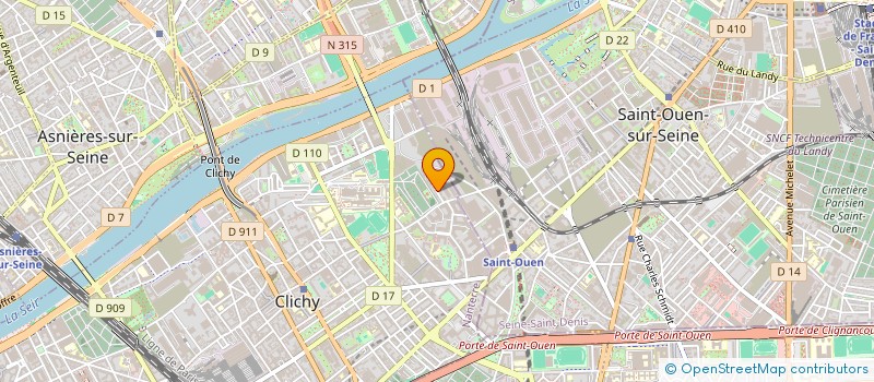 localisation de l'entreprise MADAME GALYNA ZAGURSKA  CLICHY