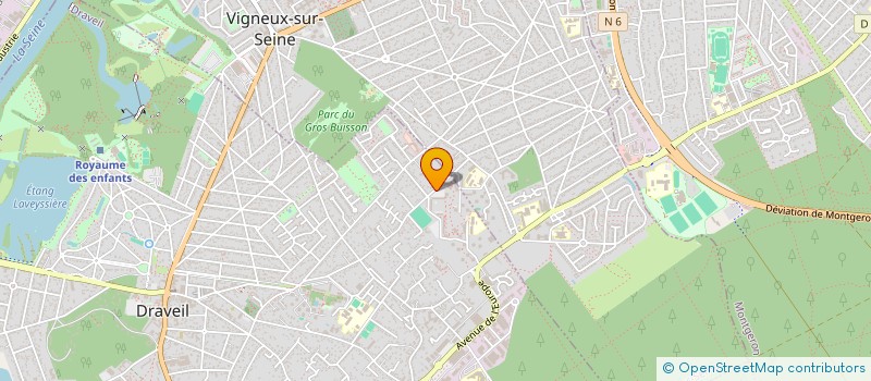 localisation de l'entreprise MADAME GAMUCHIRAI TARUWONA à DRAVEIL