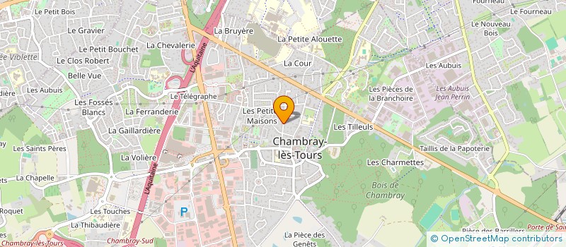 localisation de l'entreprise MADAME GAMZE DOGRU  CHAMBRAY-LES-TOURS