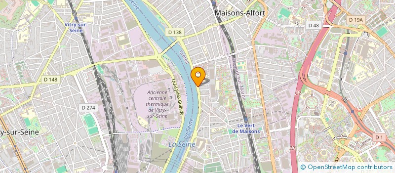 localisation de l'entreprise MADAME GAMZE KUZU  ALFORTVILLE