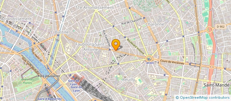 localisation de l'entreprise MADAME GANG HUONG  PARIS 11