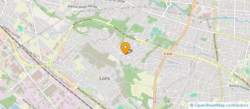 localisation de l'entreprise MADAME GANIMETE SHERIFI à LONS