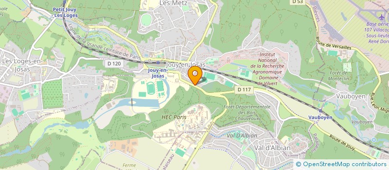 localisation de l'entreprise MADAME GANISHA BHAWSAR  JOUY-EN-JOSAS