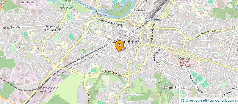 localisation de l'entreprise MADAME GANNA ANDRUSENKO  ANGOULEME