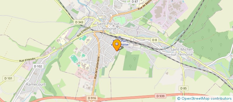 localisation de l'entreprise MADAME GAQUILLA NTSIBA  SAINT-POL-SUR-TERNOISE