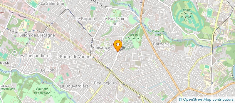 localisation de l'entreprise MADAME GARANCE AUBRY à NANTES
