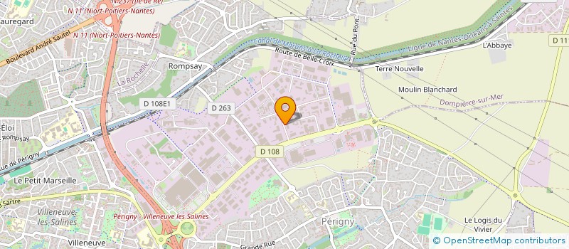 localisation de l'entreprise MADAME GARANCE BRIN  LA ROCHELLE