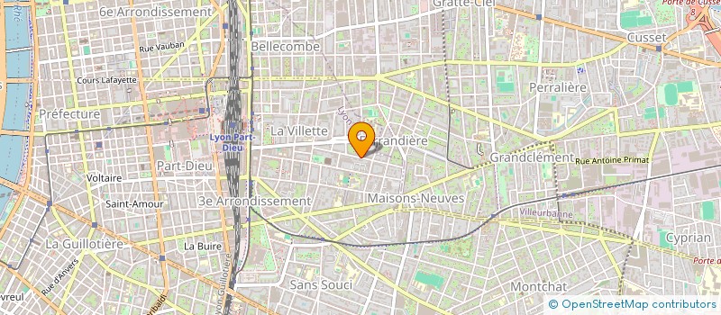 localisation de l'entreprise MADAME GARANCE CHIRON  LYON