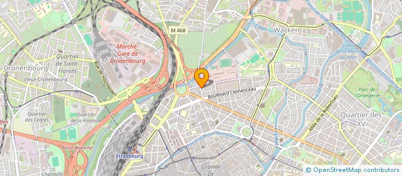 localisation de l'entreprise MADAME GARANCE CLAMEN CENDRE à STRASBOURG
