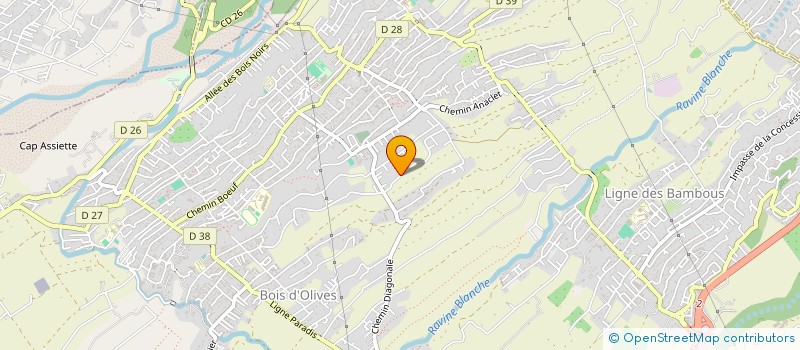 localisation de l'entreprise MADAME GARANCE CLAUSSE  SAINT-PIERRE