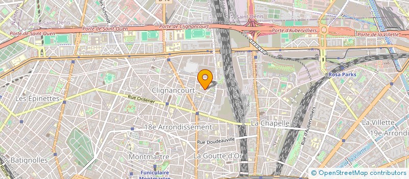 localisation de l'entreprise MADAME GARANCE CLAVEL  PARIS