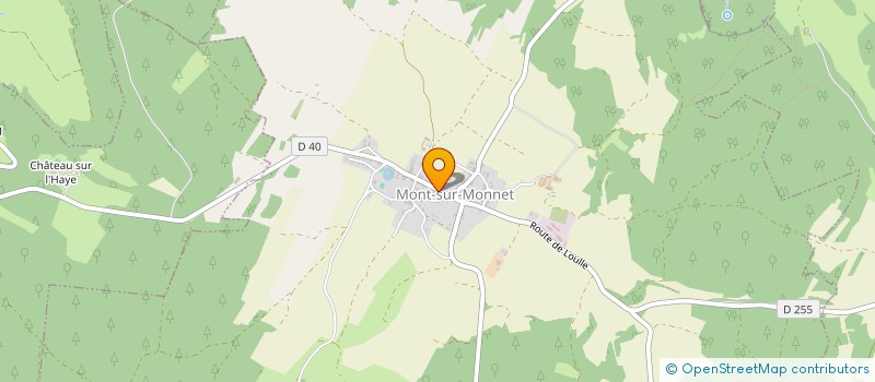 localisation de l'entreprise MADAME GARANCE CLERC  LE VAUDIOUX