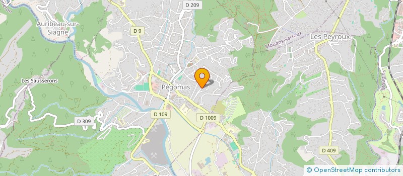 localisation de l'entreprise MADAME GARANCE DELACOUR  PEGOMAS