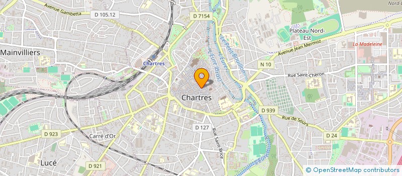 localisation de l'entreprise MADAME GARANCE DEREEPER à CHARTRES