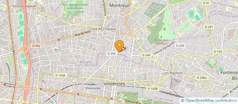 localisation de l'entreprise MADAME GARANCE DUSSIN à MONTREUIL