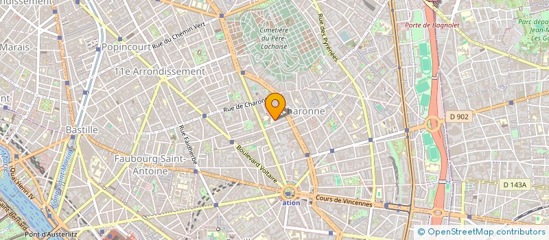 localisation de l'entreprise MADAME GARANCE FROMONT  PARIS
