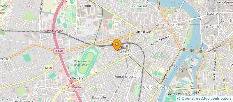 localisation de l'entreprise MADAME GARANCE GARREAU  TOULOUSE