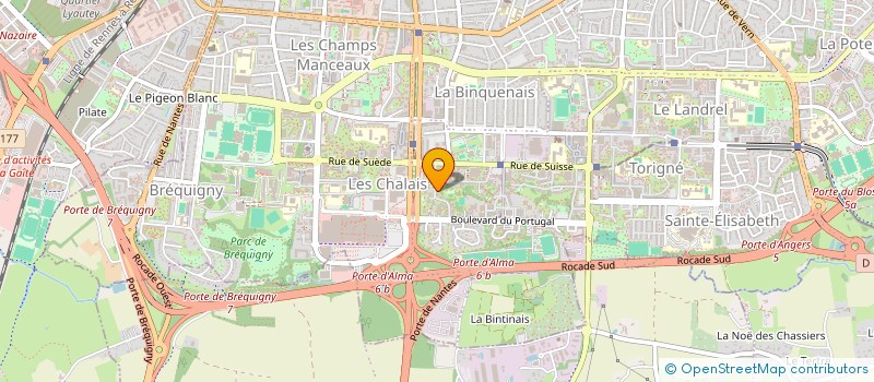 localisation de l'entreprise MADAME GARANCE GUYOT  RENNES