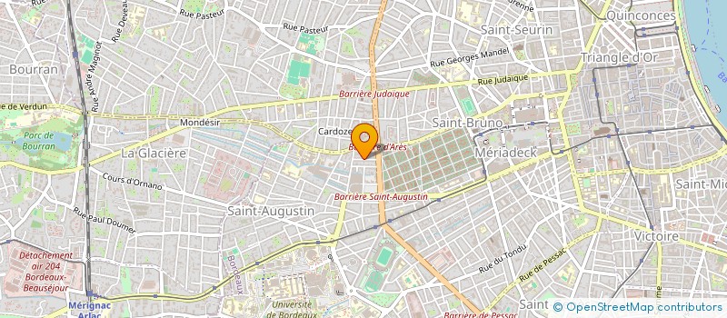 localisation de l'entreprise MADAME GARANCE LE BOUDOUIL  BORDEAUX