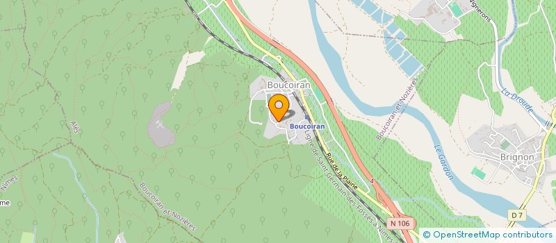 localisation de l'entreprise MADAME GARANCE RENEVIER  BOUCOIRAN-ET-NOZIERES