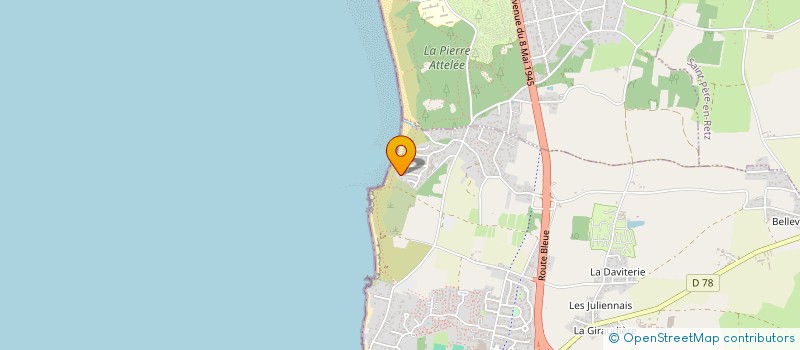 localisation de l'entreprise MADAME GARANCE THOMAS  SAINT-MICHEL-CHEF-CHEF