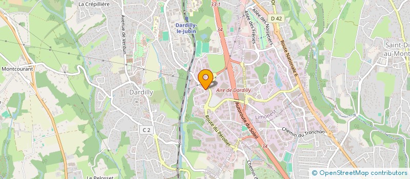 localisation de l'entreprise MADAME GARANCE TRIBOULIN  DARDILLY