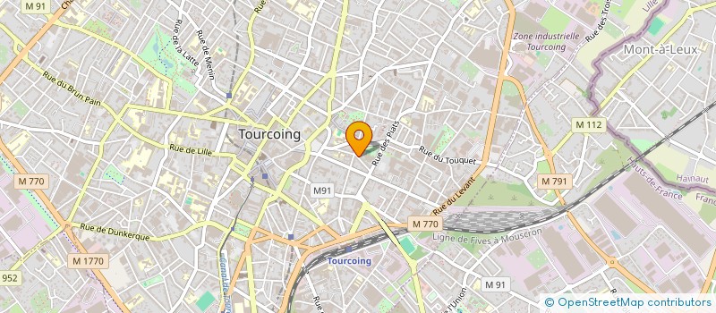 localisation de l'entreprise MADAME GARANCE TRICOT  TOURCOING