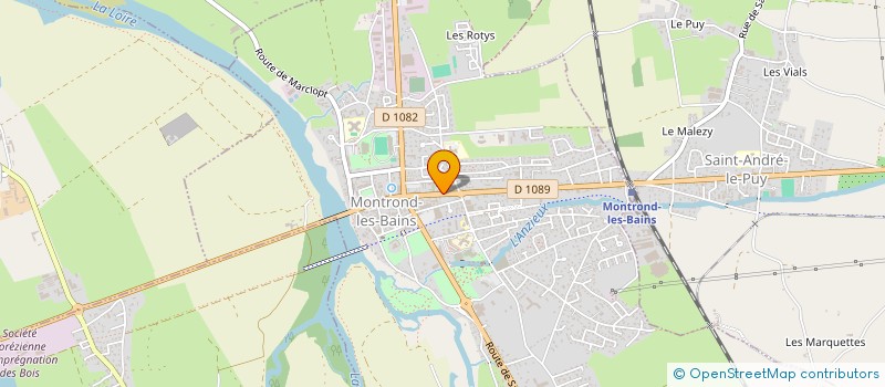 localisation de l'entreprise MADAME GARANCE WITZ  MONTROND-LES-BAINS